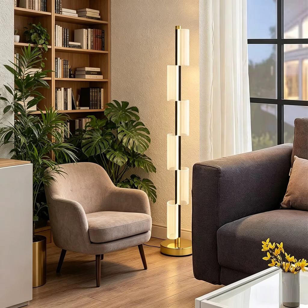 Invincible led acrylic minimalist led floor lamp