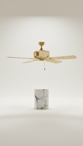 Gilded Gold Ceiling Fan