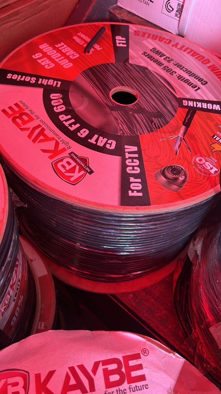 D-Link CAT6 UTP Cable 305m — Full Spool | Gigabit Network Cable