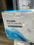 D-Link CAT6 UTP Cable 305m — Full Spool | Gigabit Network Cable