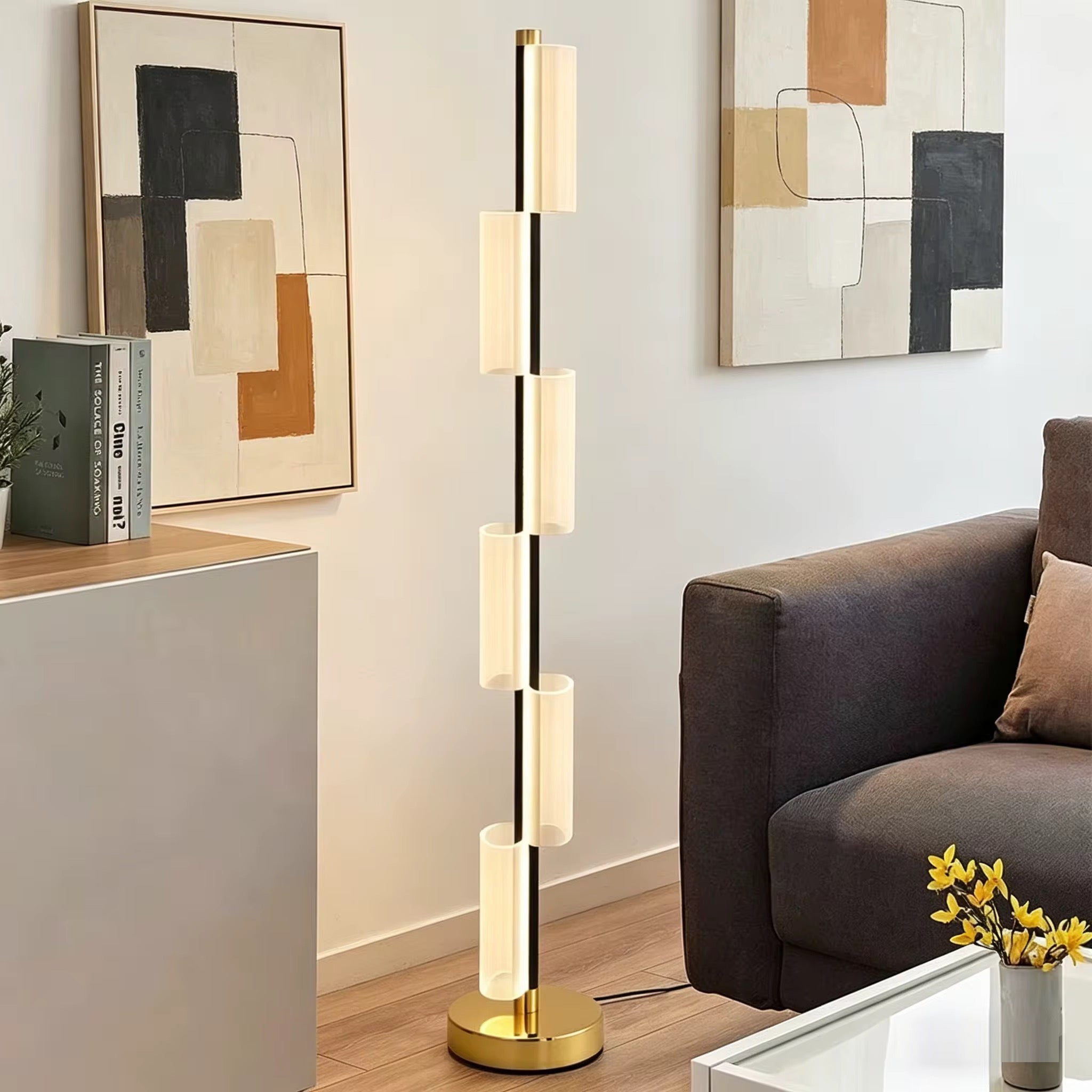Invincible led acrylic minimalist led floor lamp
