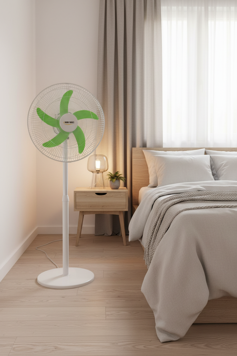 Haani turkey rechargeable standing fan