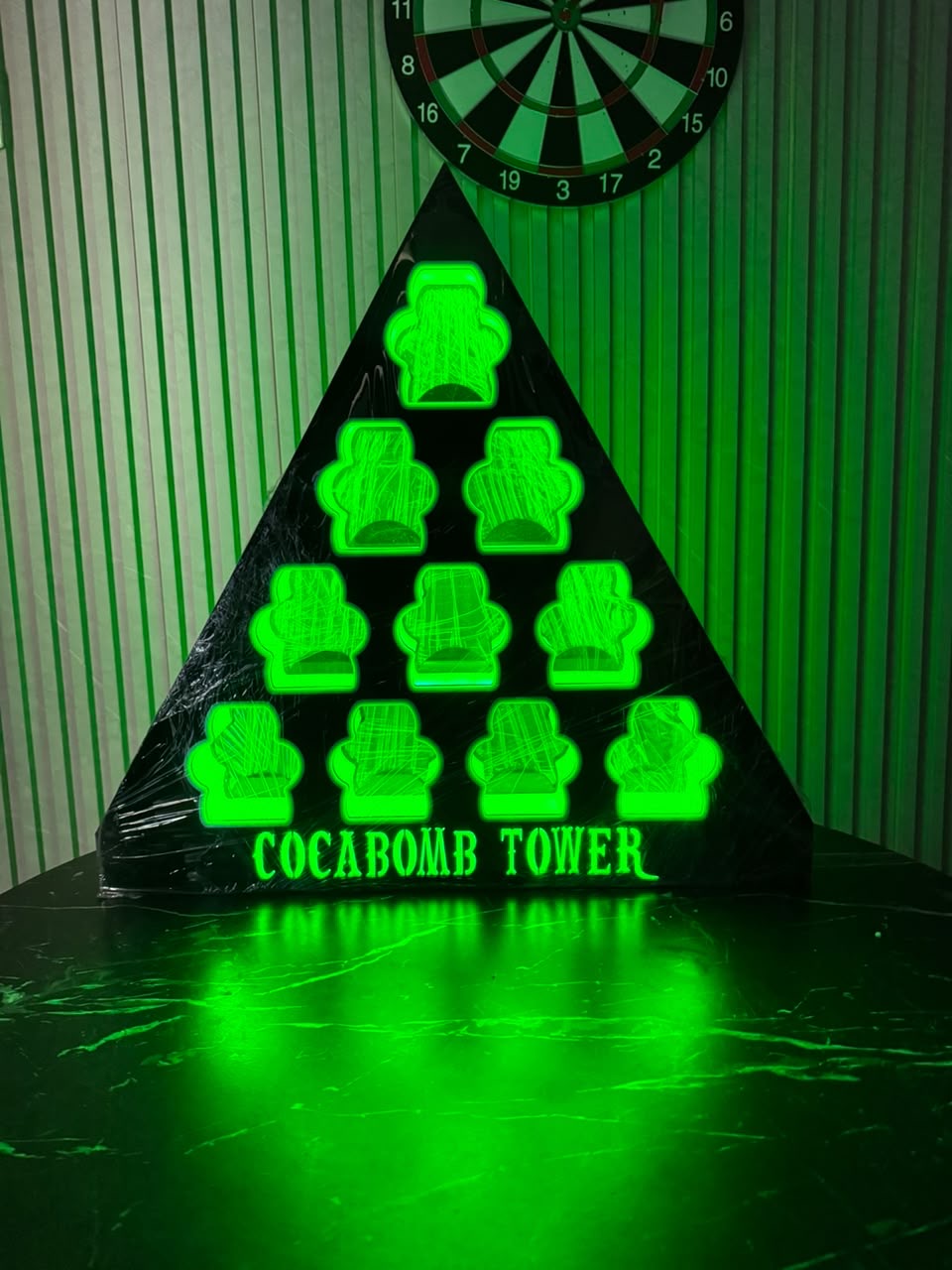 Cocabomb Tower LED display holder