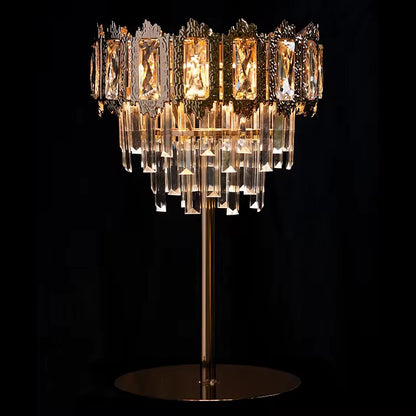 LUXURY K9 CRYSTAL BEDSIDE TABLE LAMP