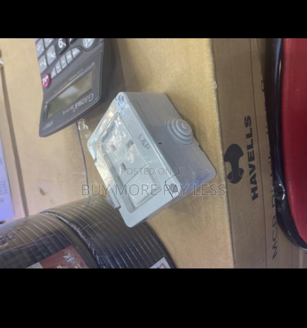 IP65 waterproof single socket