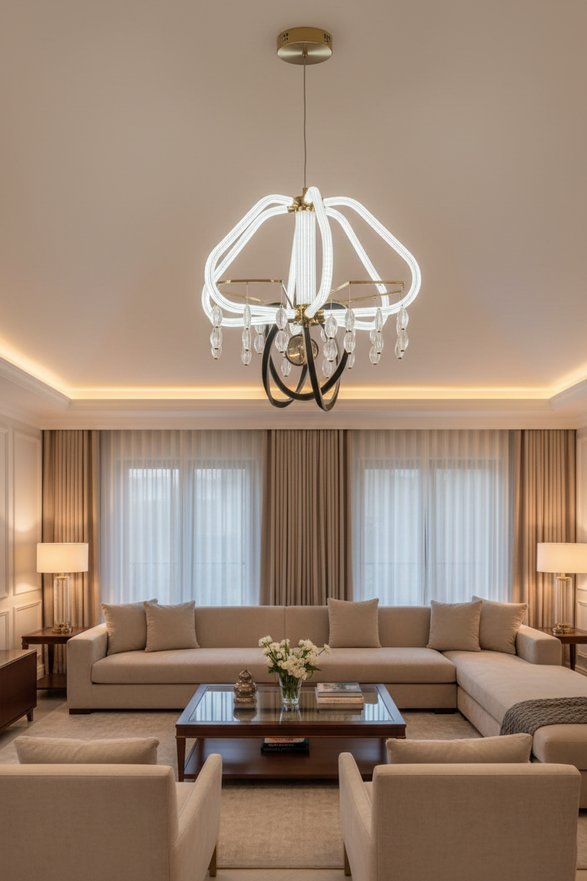 3in1 LED chandelier