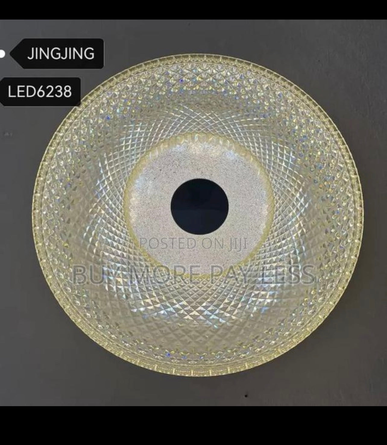 48w crystal ceiling light
