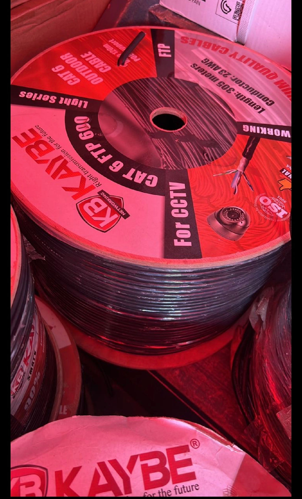 D-Link CAT6 UTP Cable 305m — Full Spool | Gigabit Network Cable