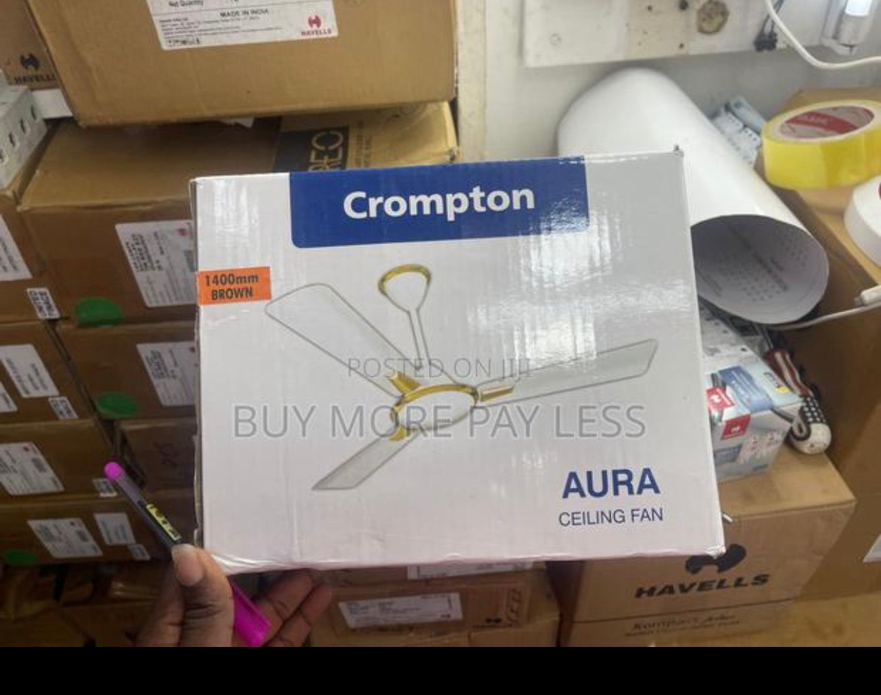 Crompton aura ceiling fan
