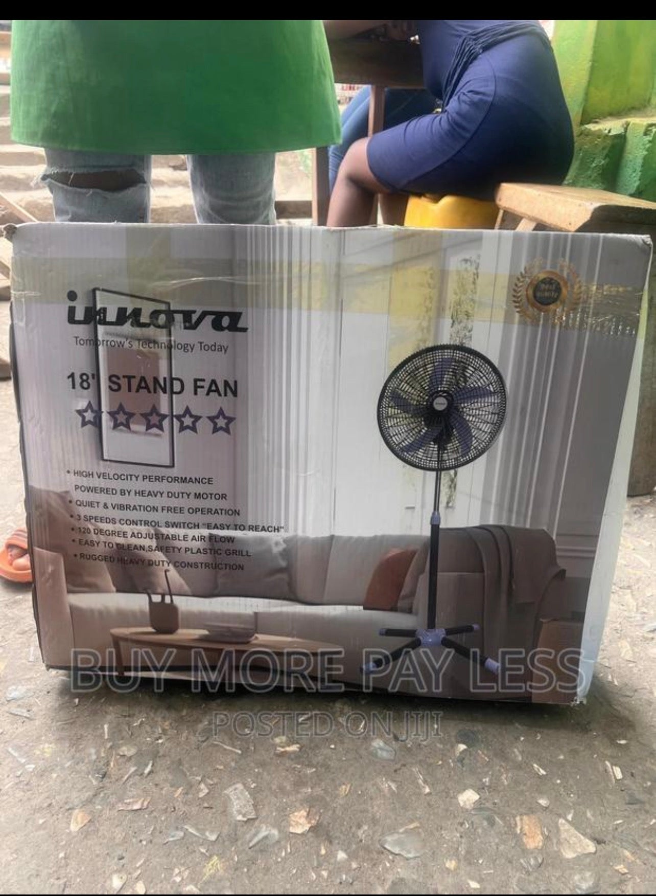 18 inches industrial fan innova