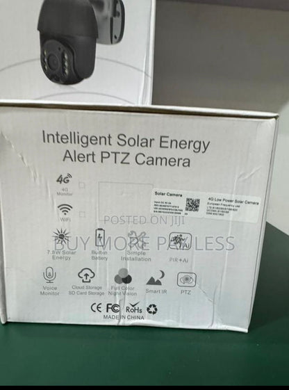 Intelligent solar energy PTZ security system