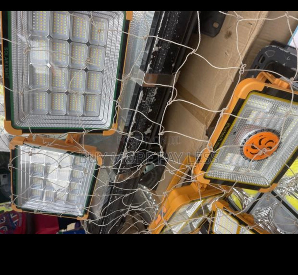 Solar floodlights and streetlights