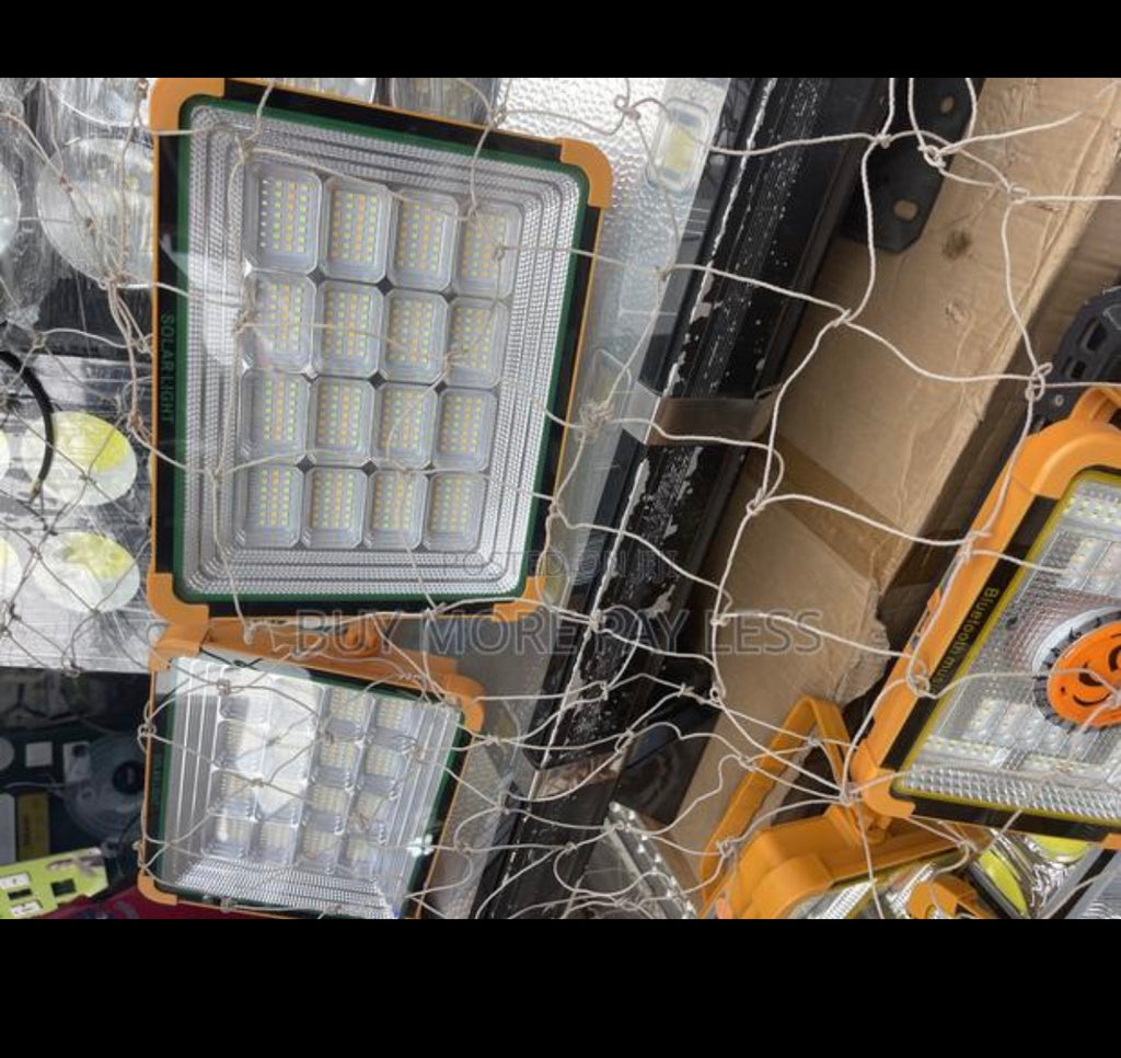 Solar floodlights and streetlights