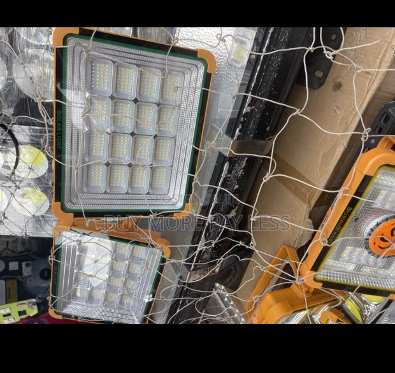 Solar floodlights and streetlights
