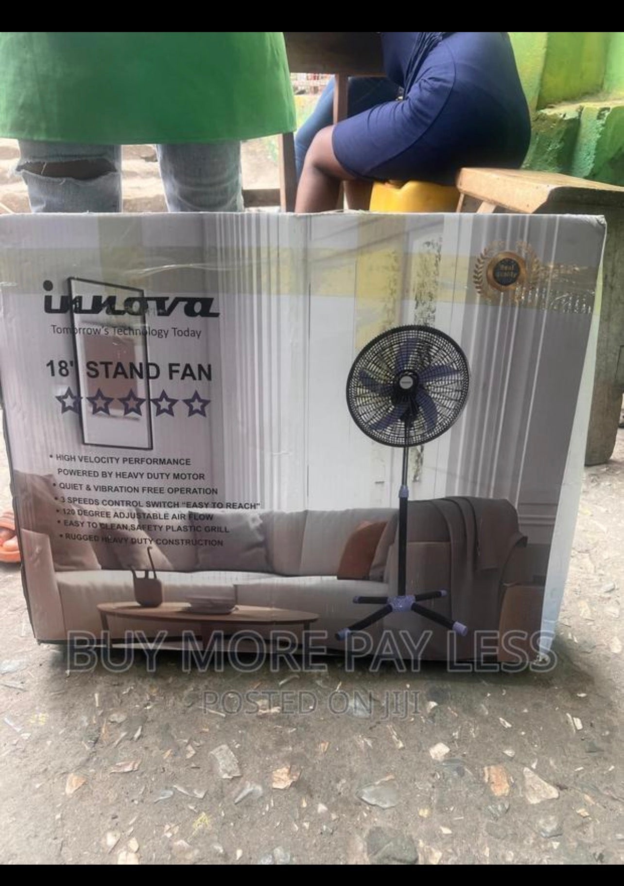 18 inches industrial fan innova