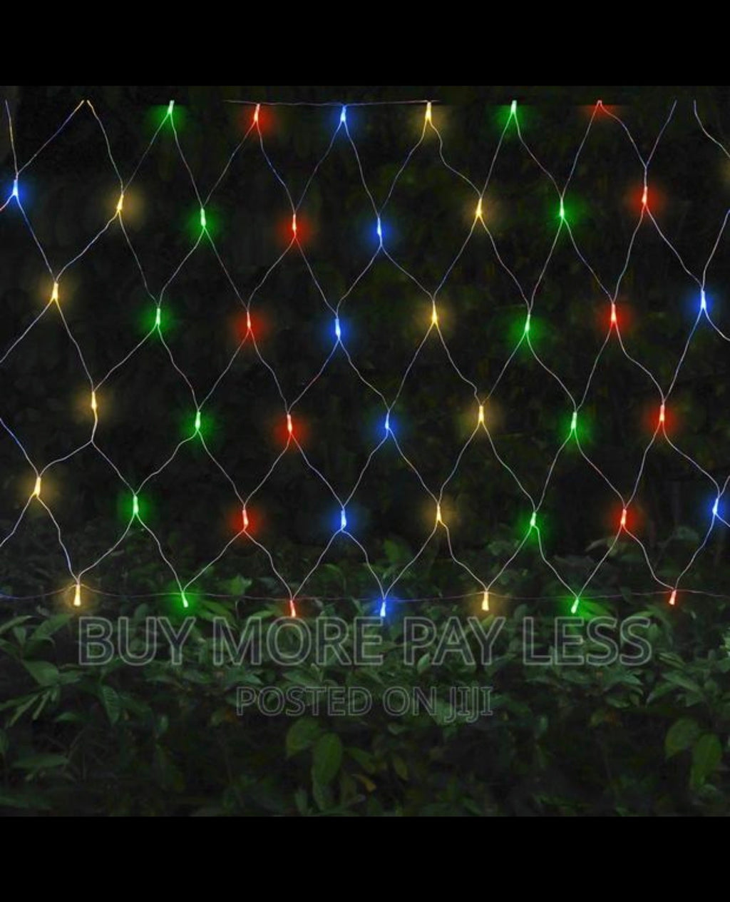Curtain and net mesh LED light