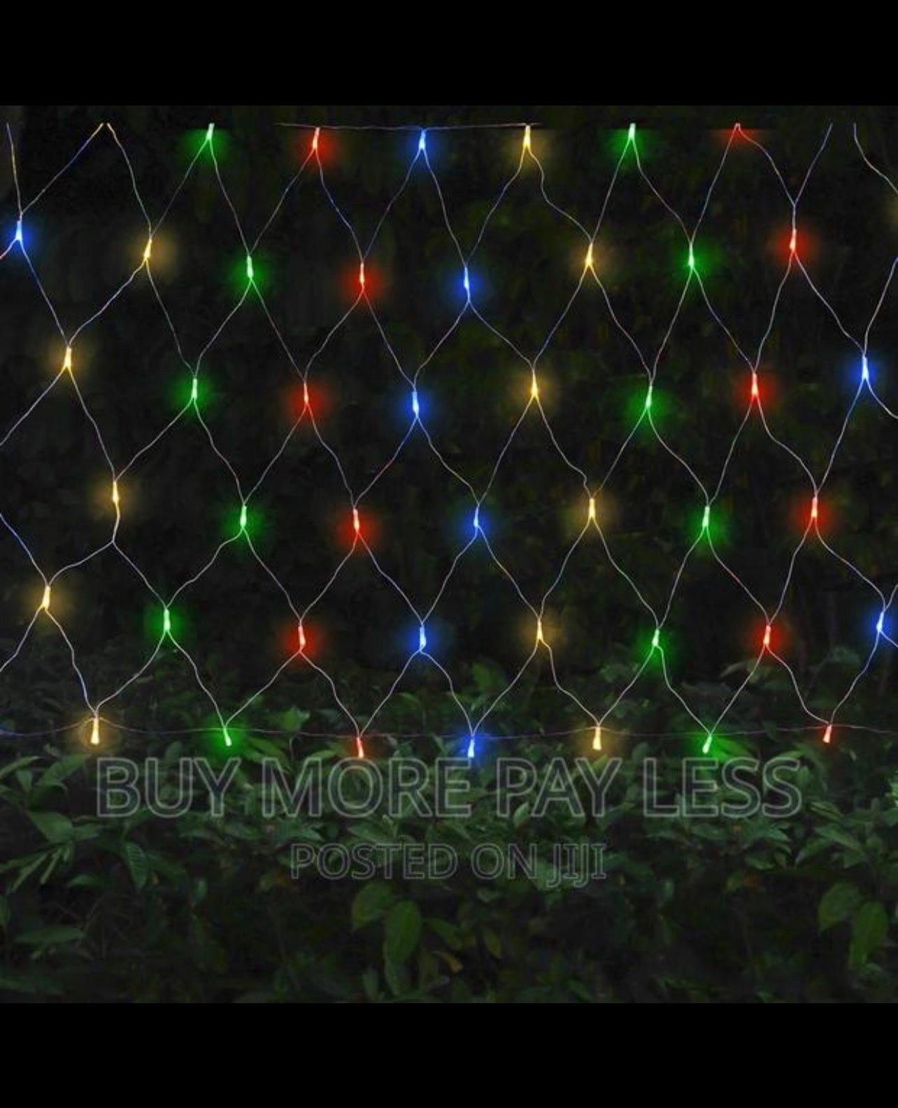 Curtain and net mesh LED light