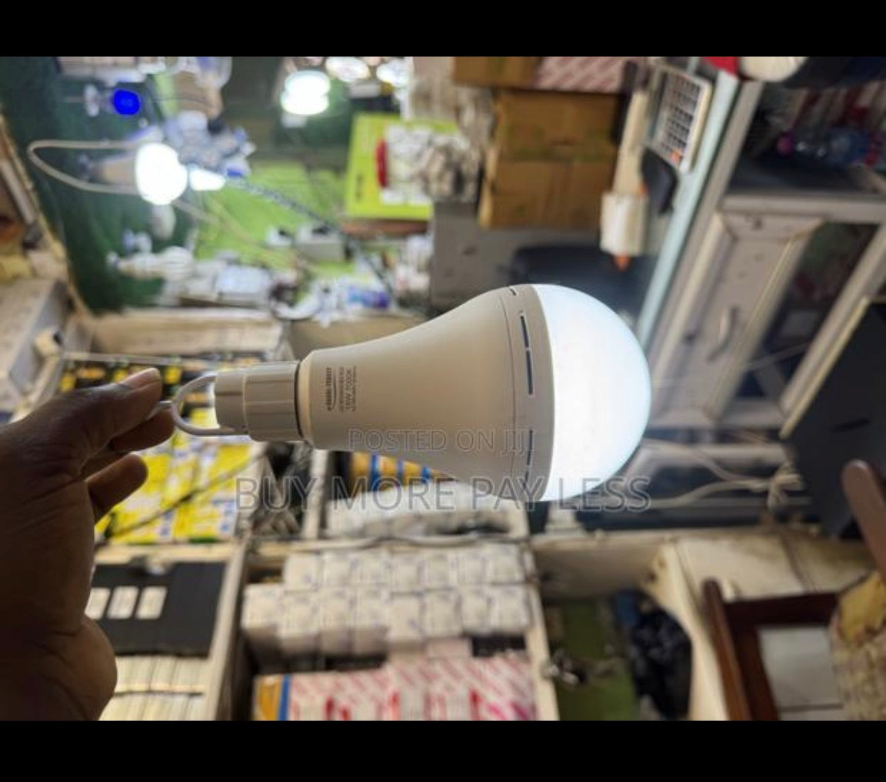15watts LED chargeable bulb