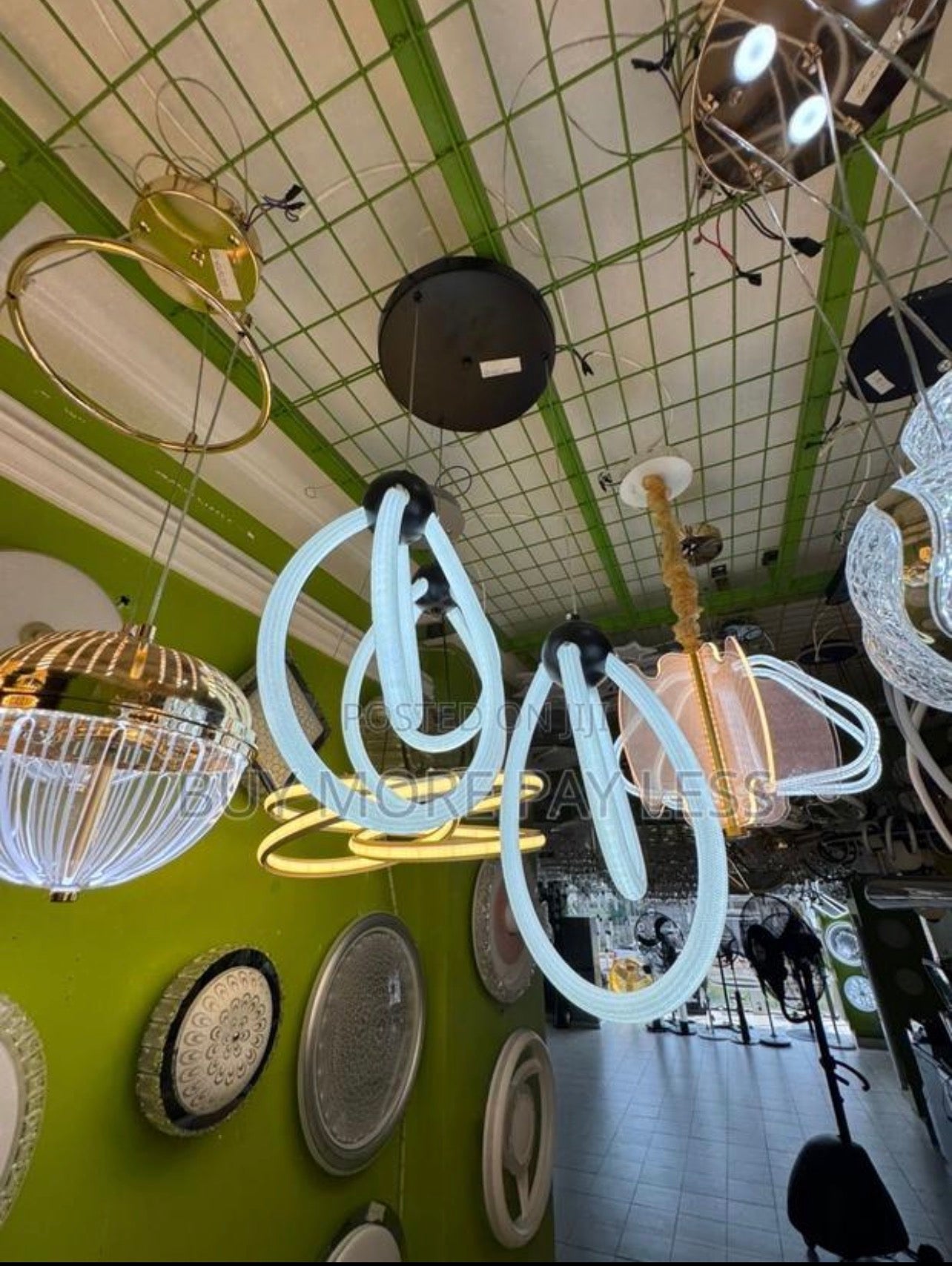 Modern LED chandelier