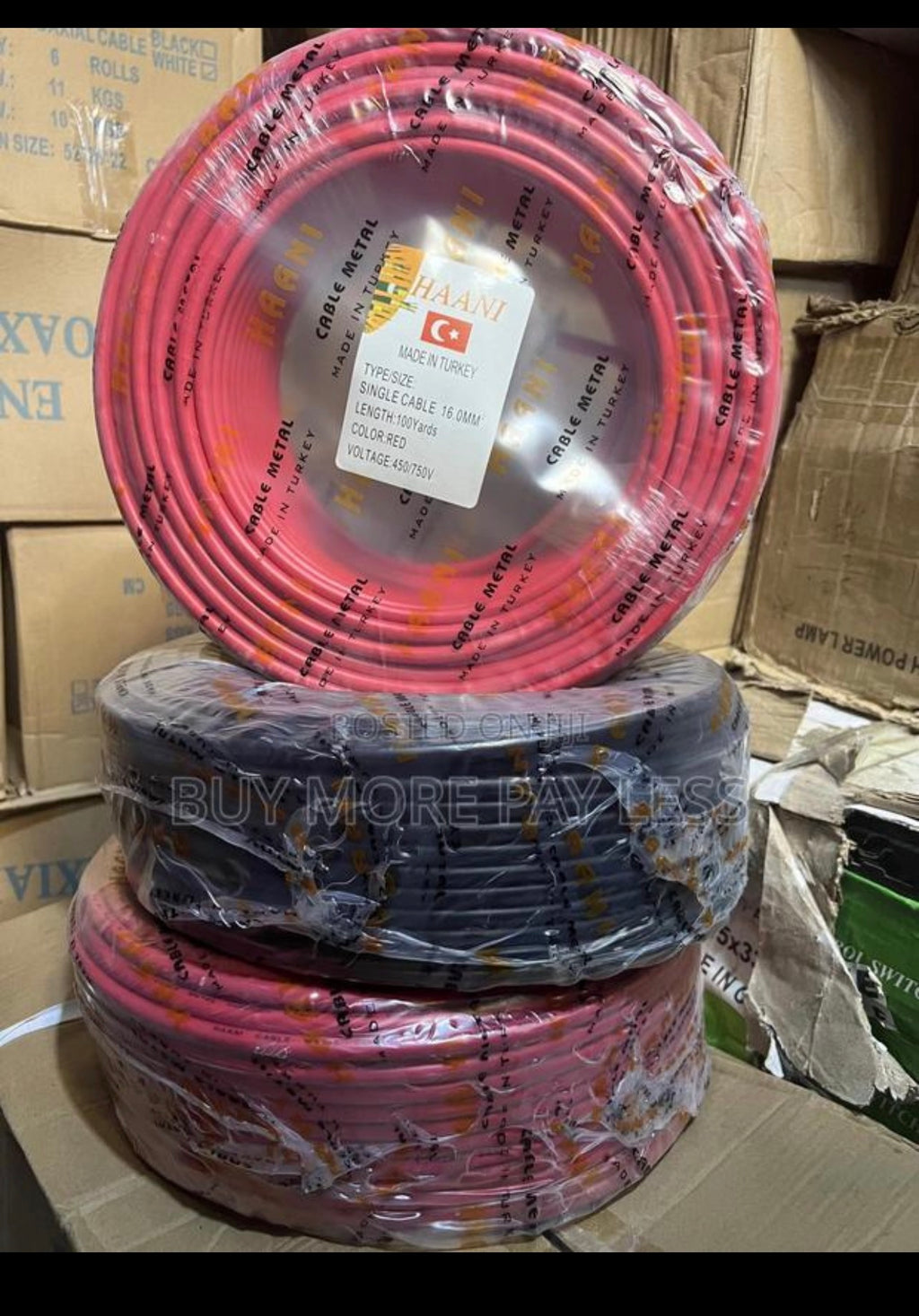 10mm Haani turkey conduit cable