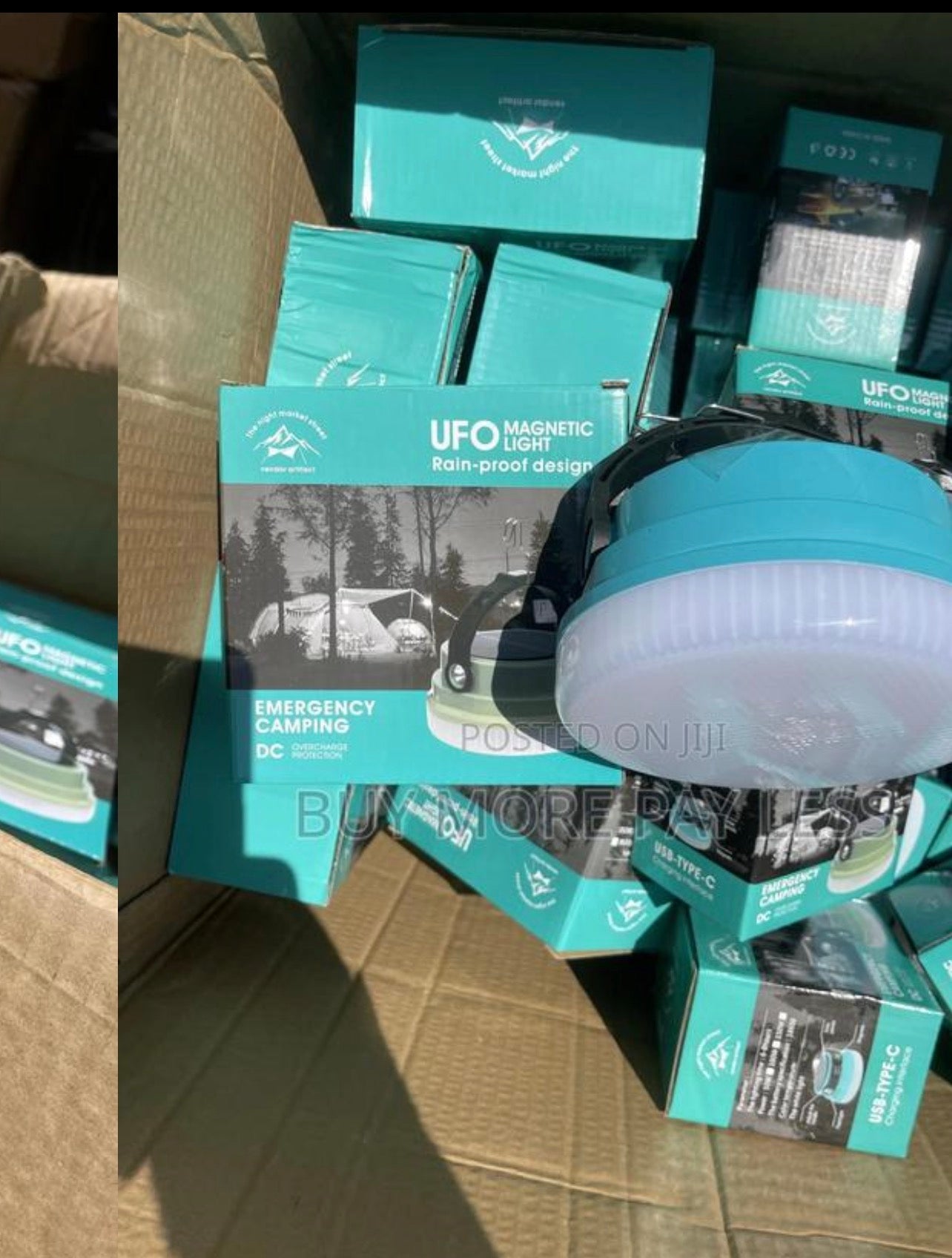 Emergency camping bulbs