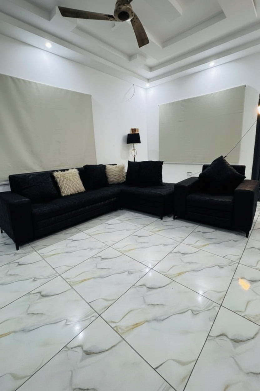Brand-new 5-in-1 American-size L-shaped sofa set