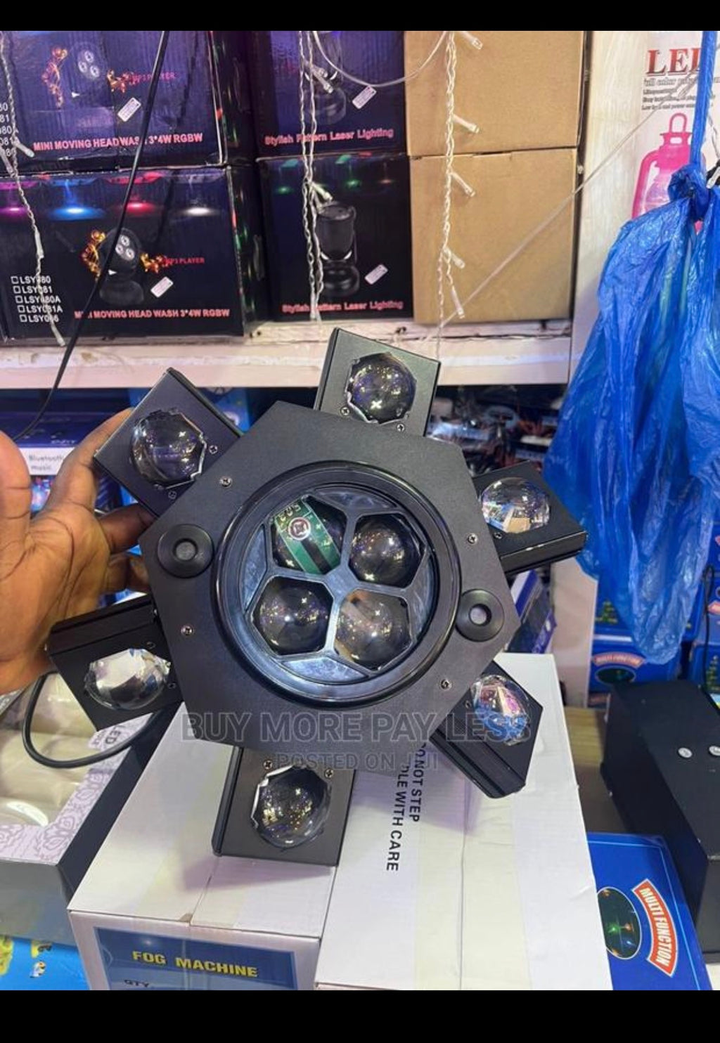 6 head moving laser