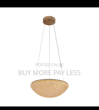 Crystal dome pendant LED chandelier