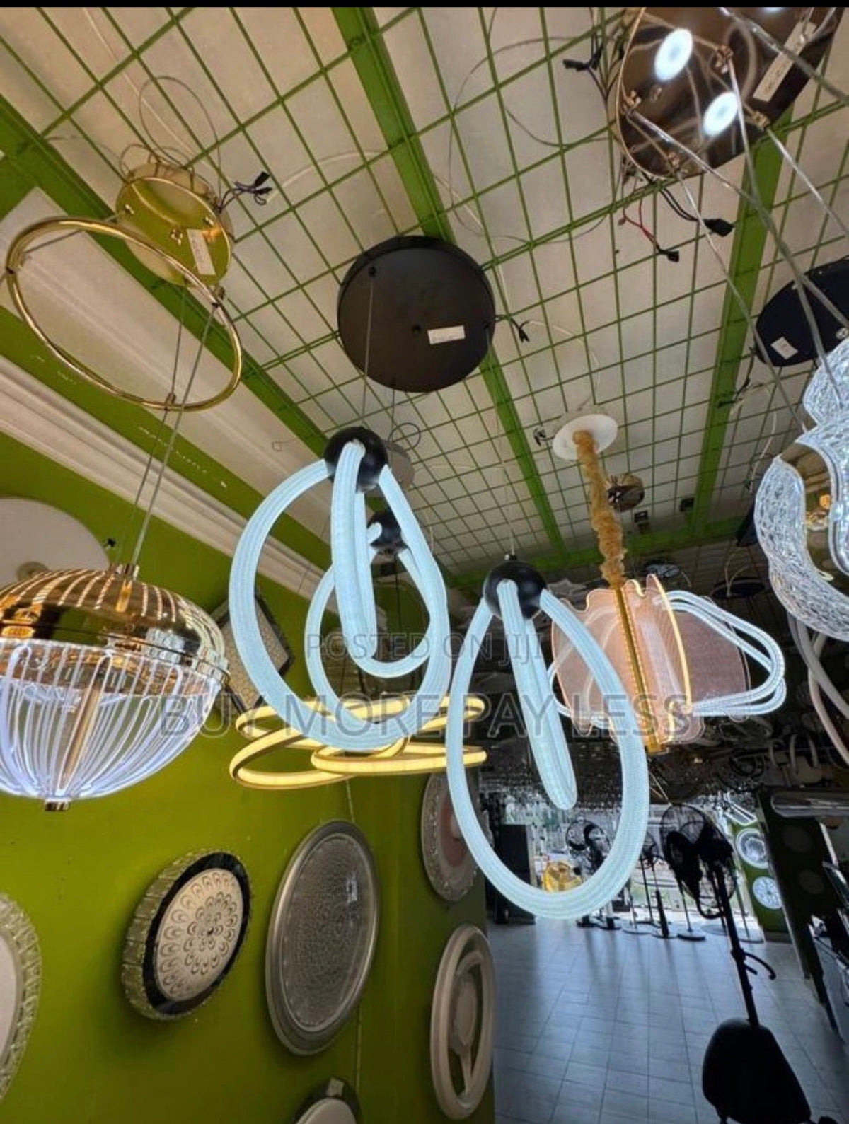 Modern LED chandelier