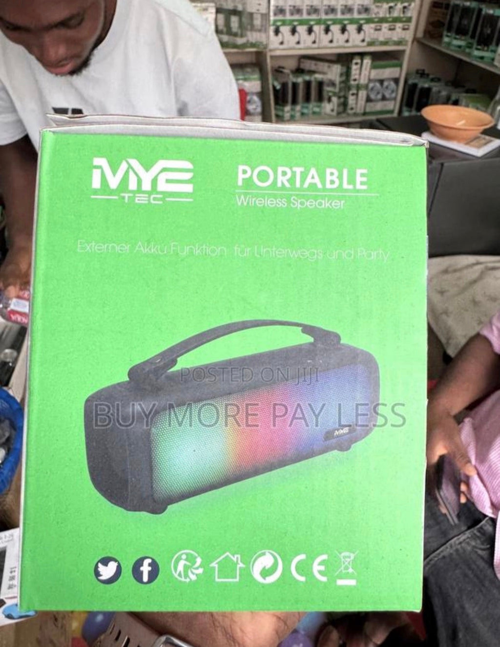 My2 wireless portable speaker