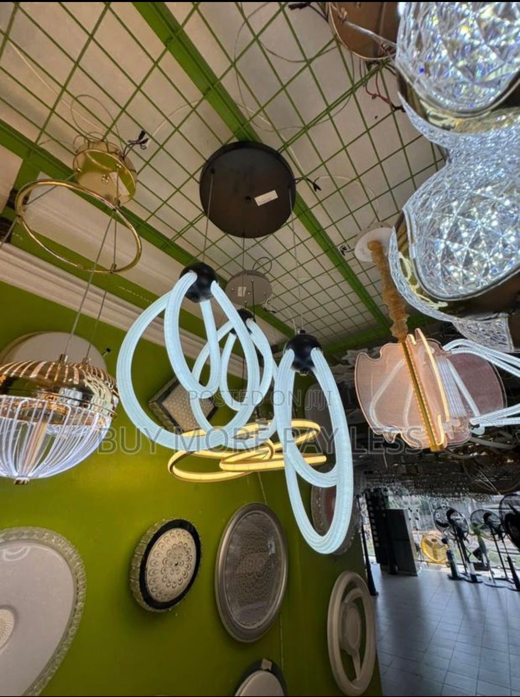 Modern LED chandelier
