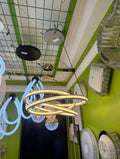 Modern 3-ring pendant light chandelier