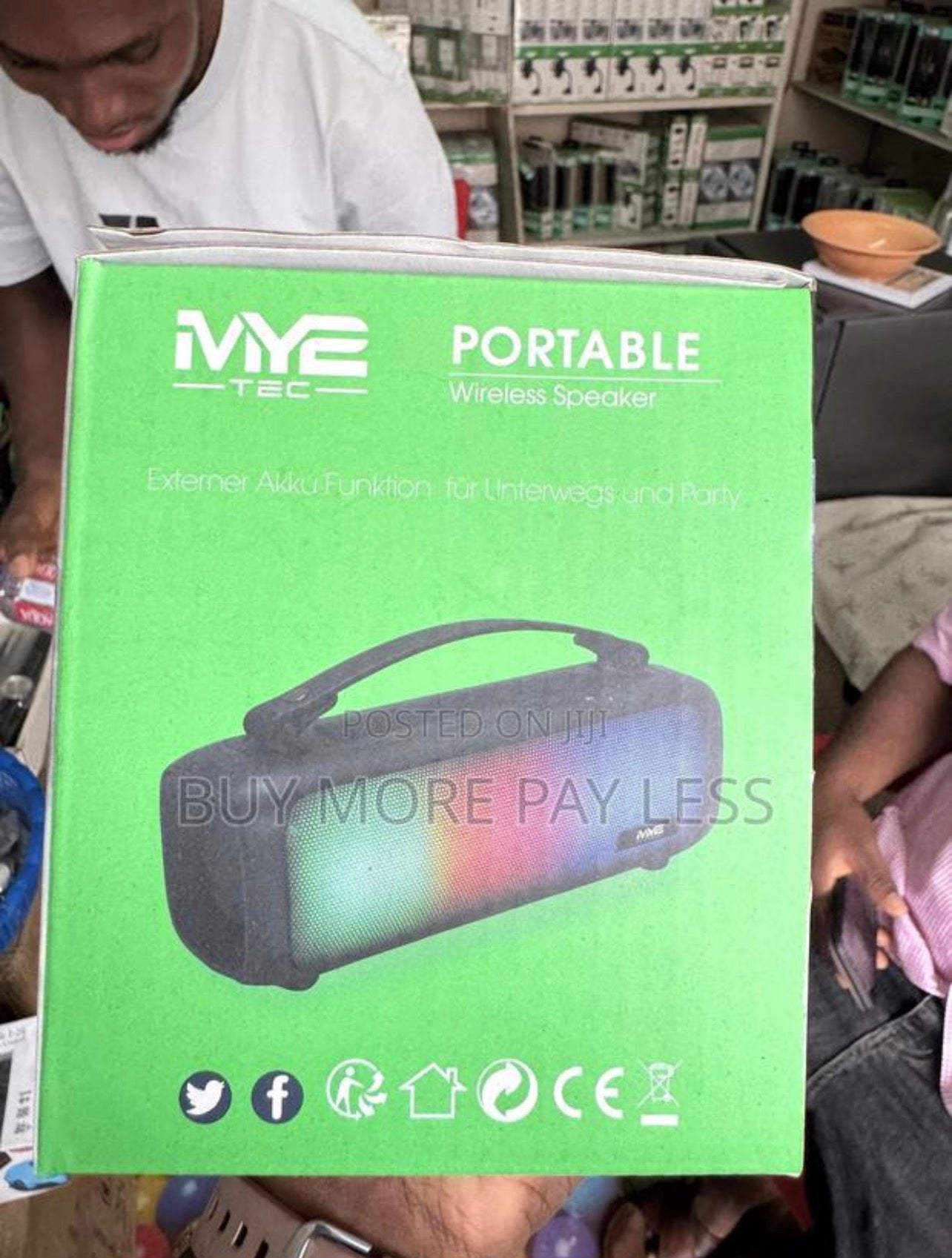 My2 wireless portable speaker