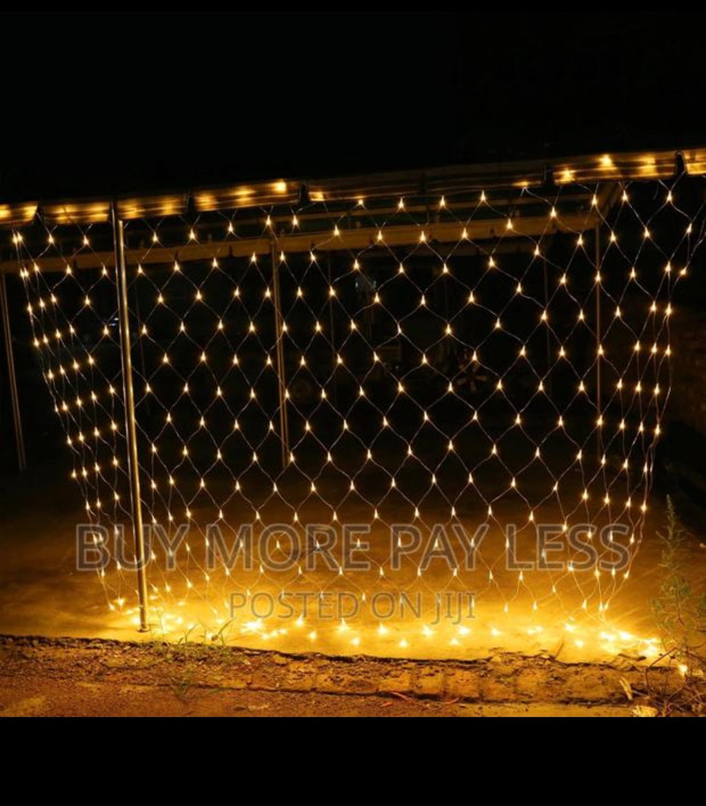 Curtain and net mesh LED light
