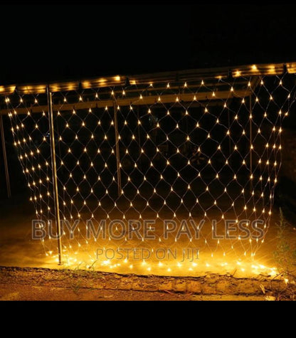 Curtain and net mesh LED light