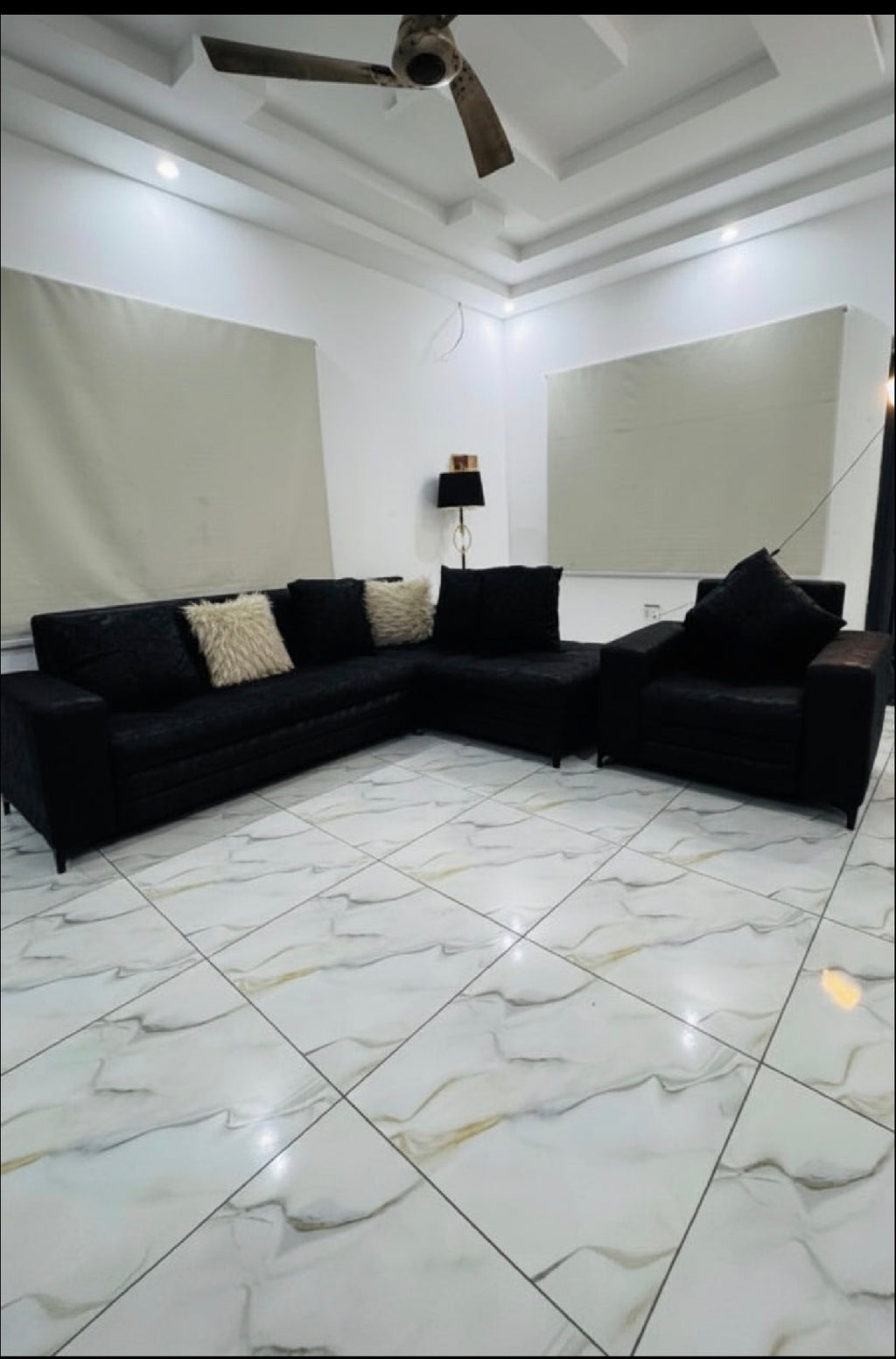 Brand-new 5-in-1 American-size L-shaped sofa set
