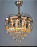 Chandelier with fan