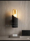 Outdoor wall light sconce