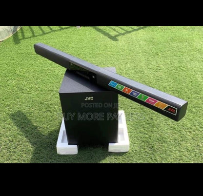 JVC soundbar and hoofer