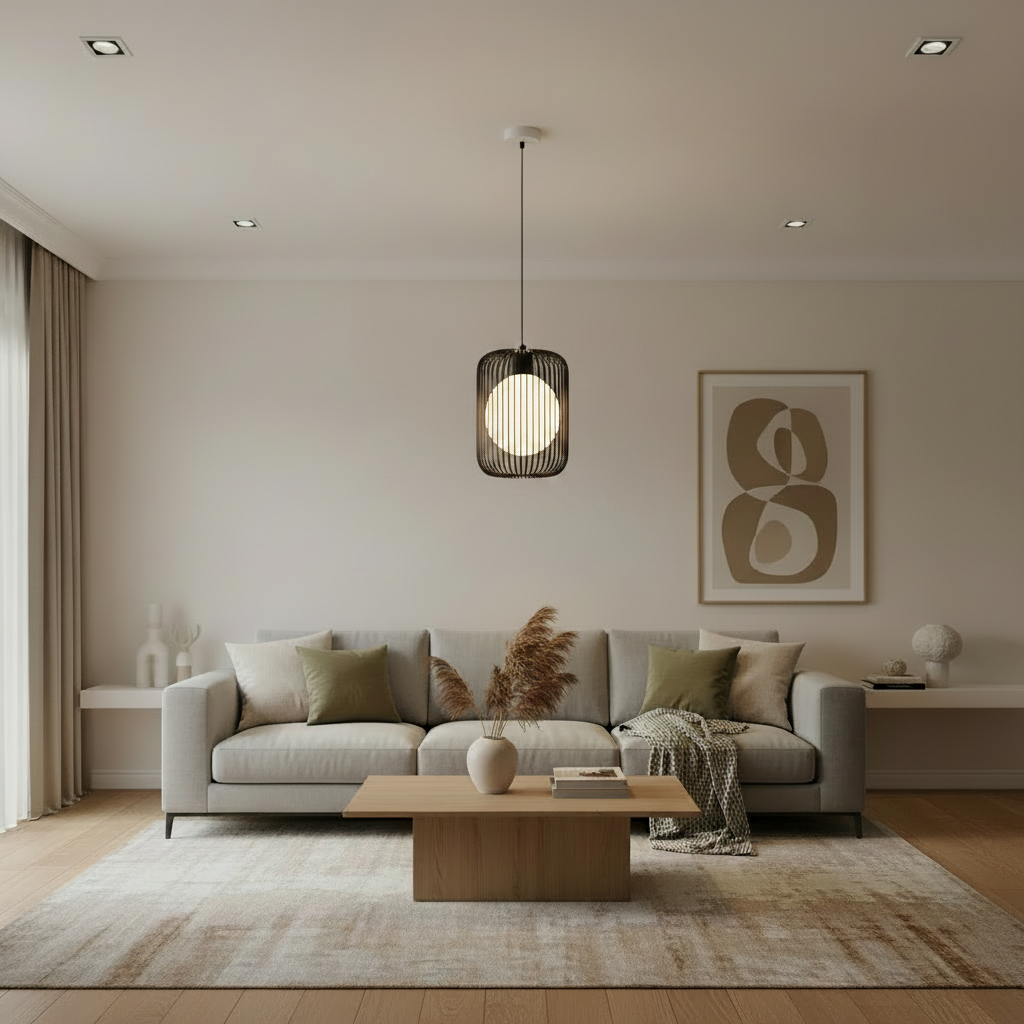 Stool cup ceiling light