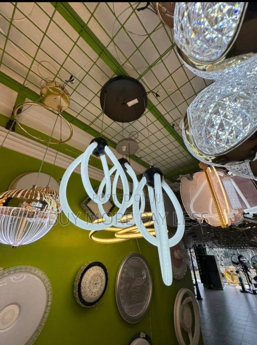 Modern LED chandelier
