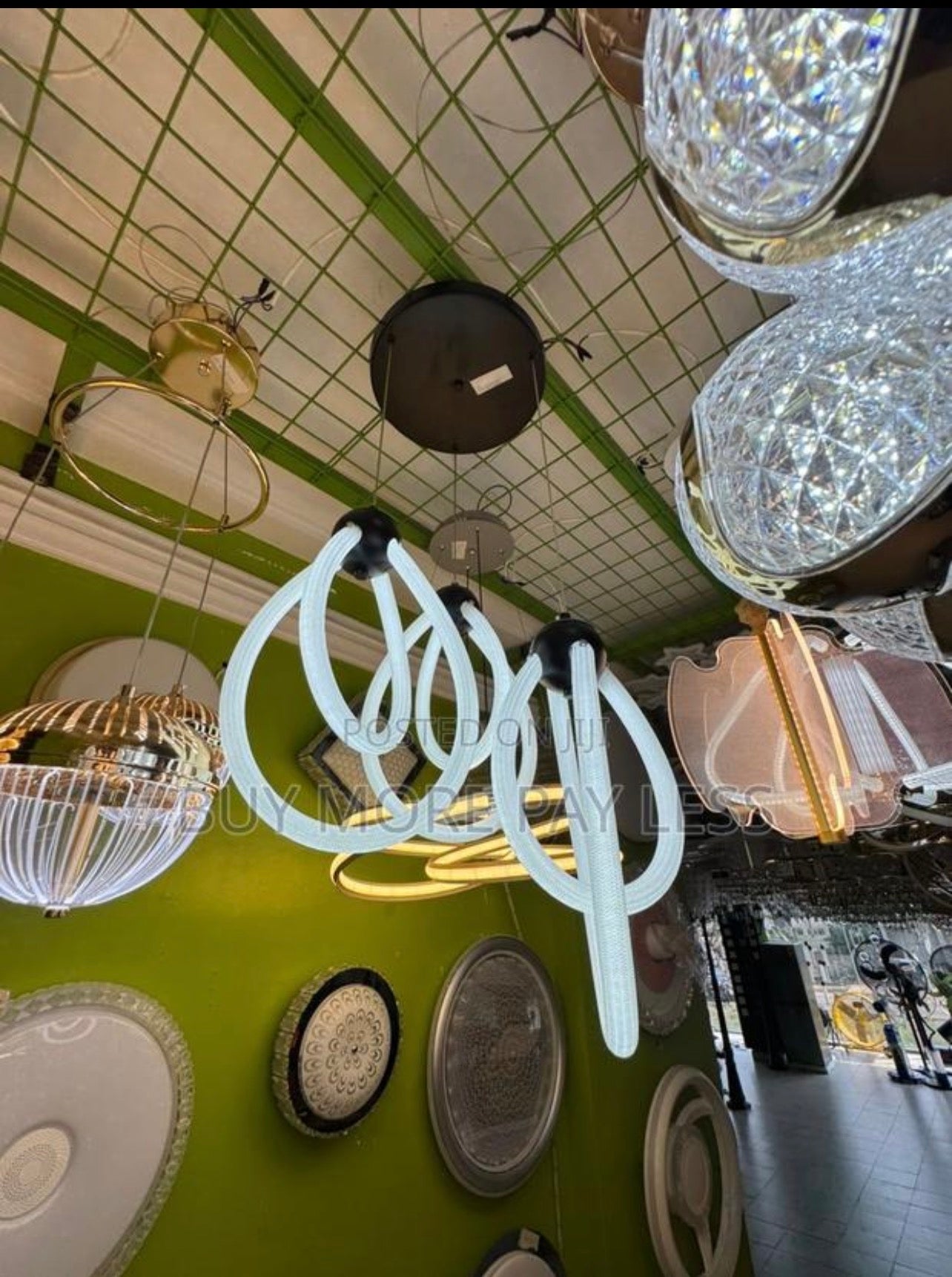 Modern LED chandelier