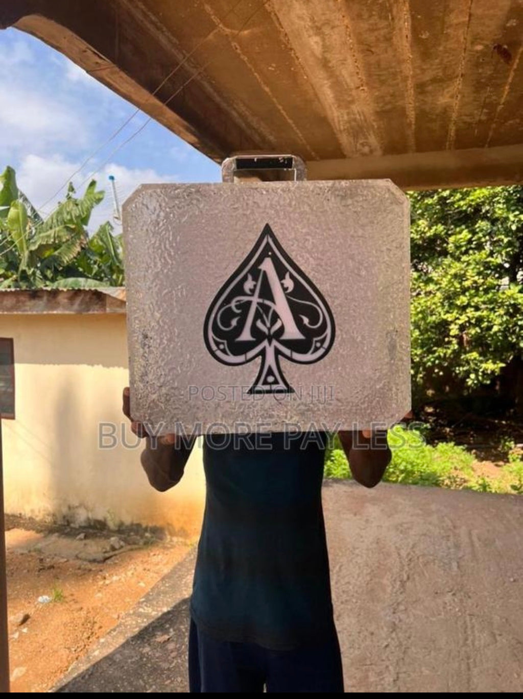 Ace of spade bottle glorifier