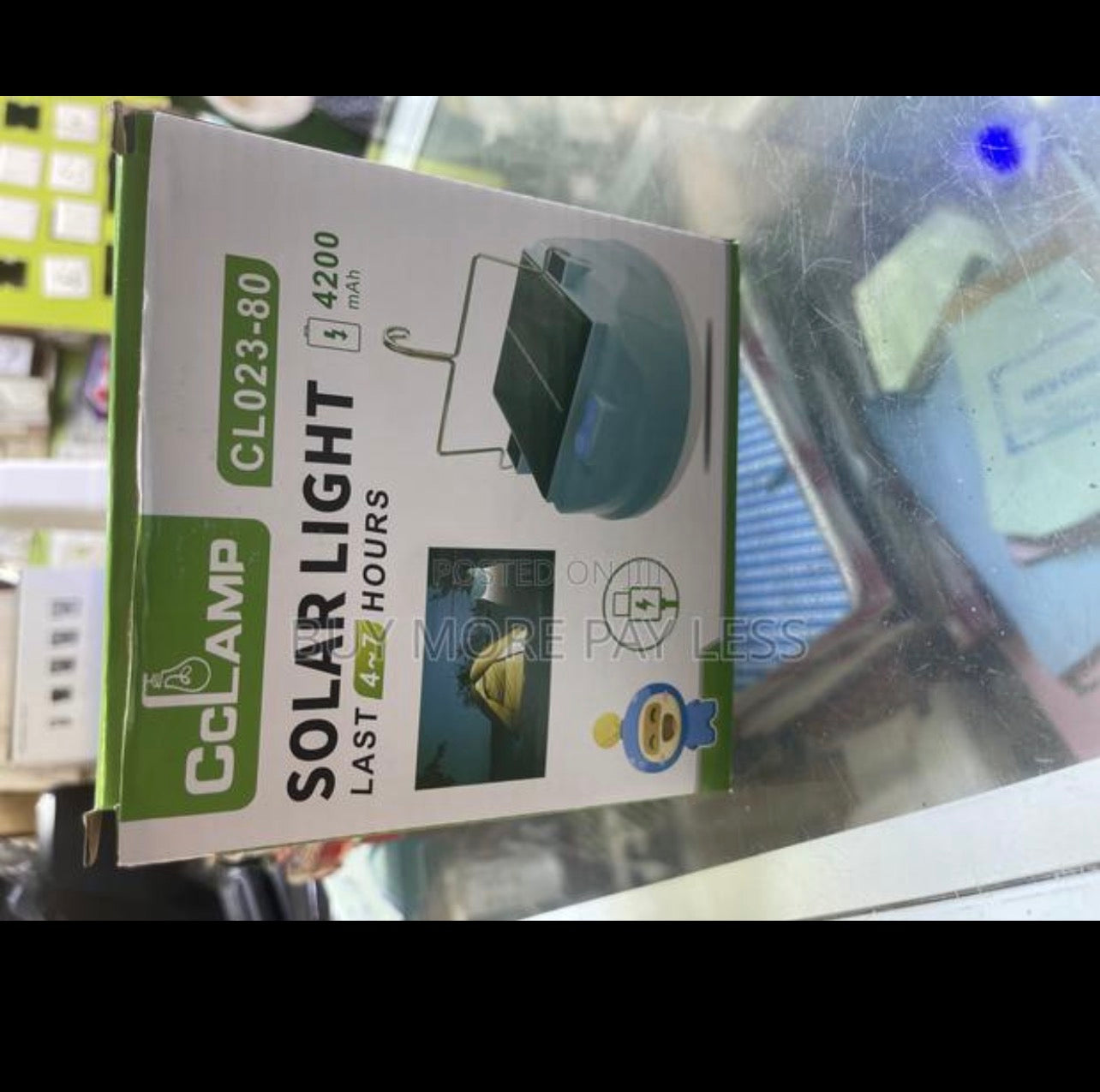 Cc lamp solar bulb 80 watts