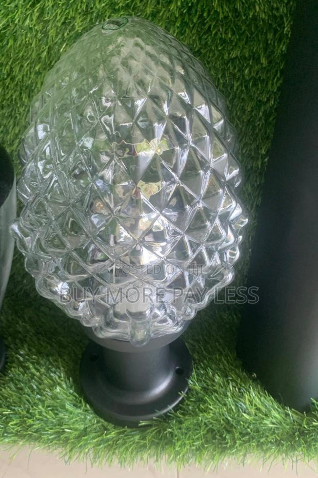 Globe gate light round straight