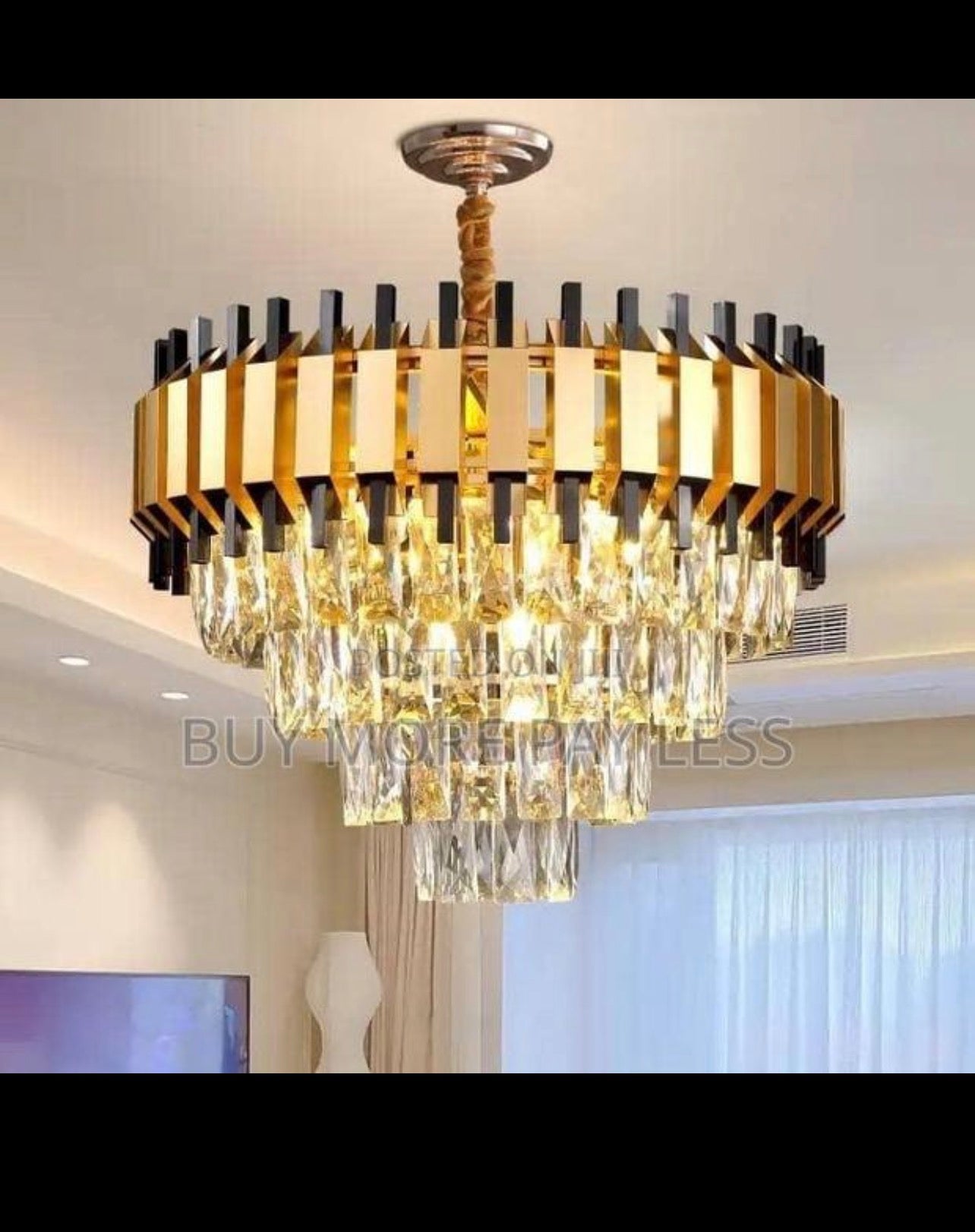 Crystal chandelier