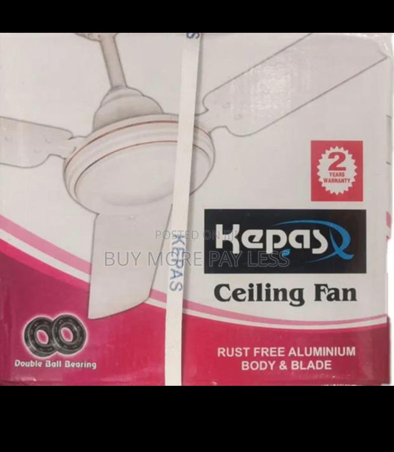 Kepas ceiling fan