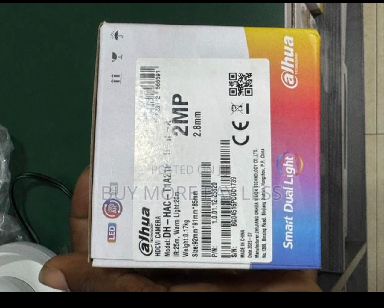 DAHUA 2MP full-color HDCVI bullet camera