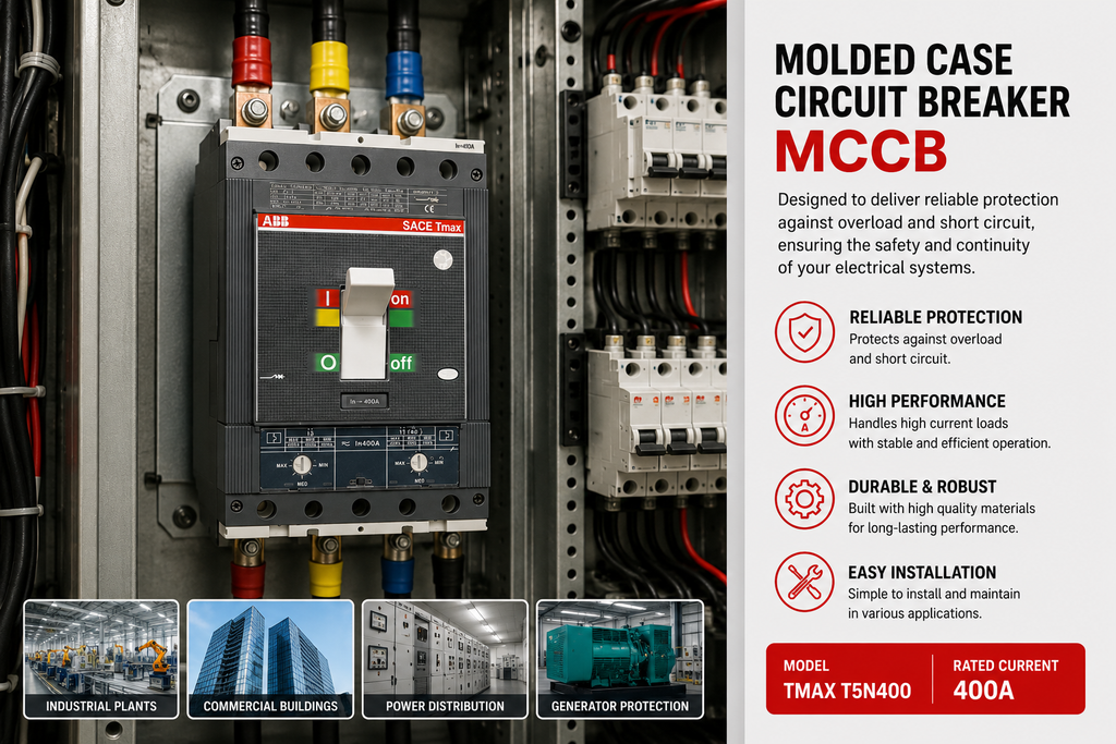 ABB SACE Tmax T5 series molded case circuit breaker (MCCB)