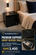 Premium sapphire smart bedside table